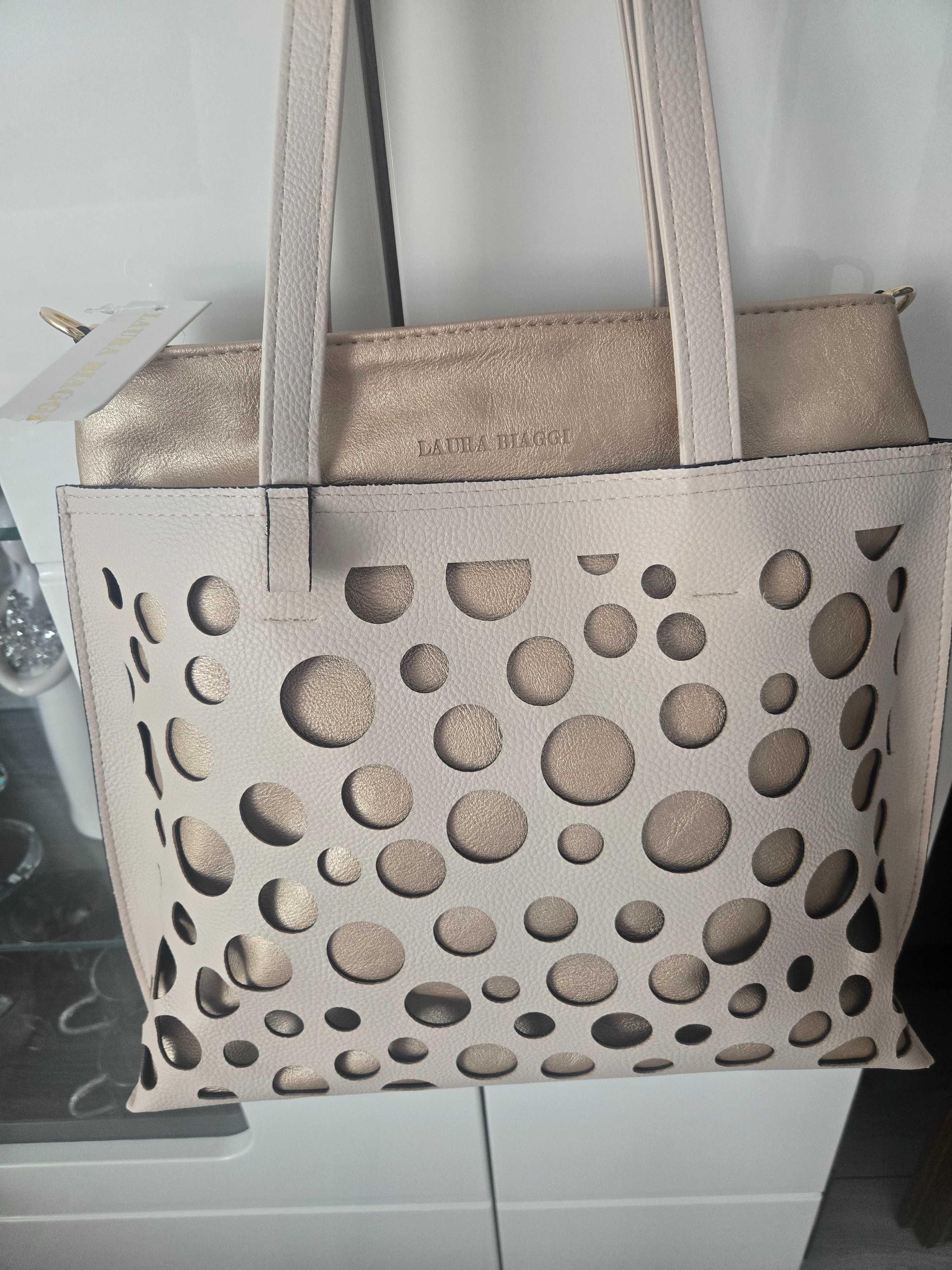 Torebka shopper Laura Biaggi