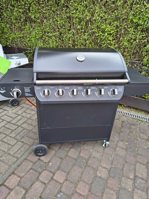 GRILL Gazowy EL FUEGO COLUMBUS 6+1 21kW Nowy z Ekspozycji z reduktorem