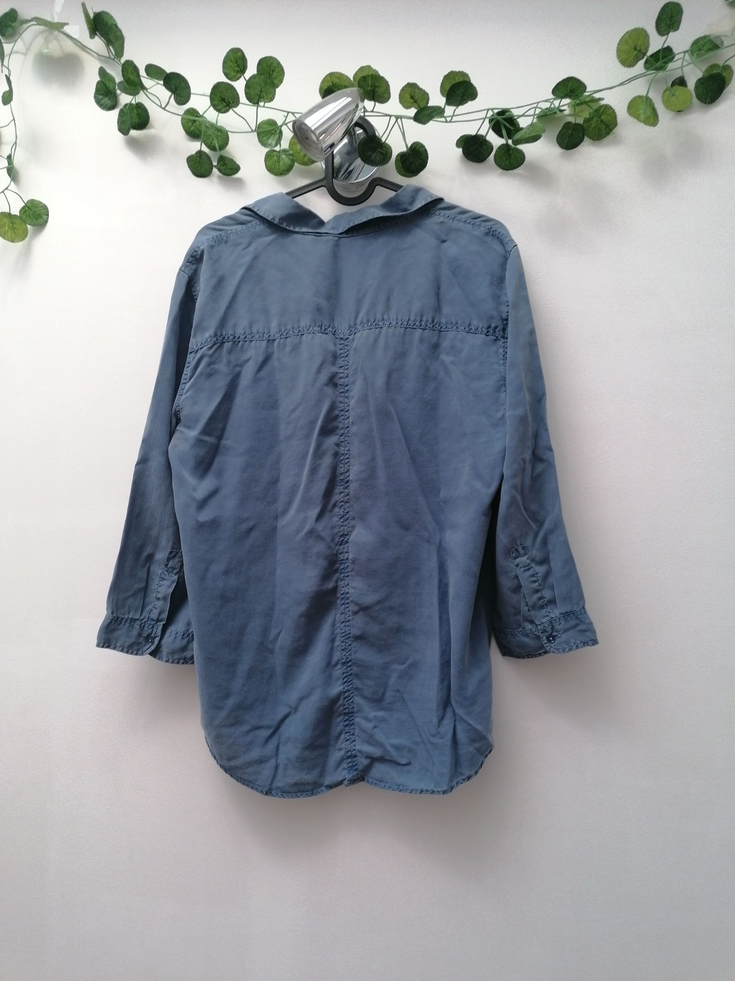 Blusa Azul da Massimo Dutti