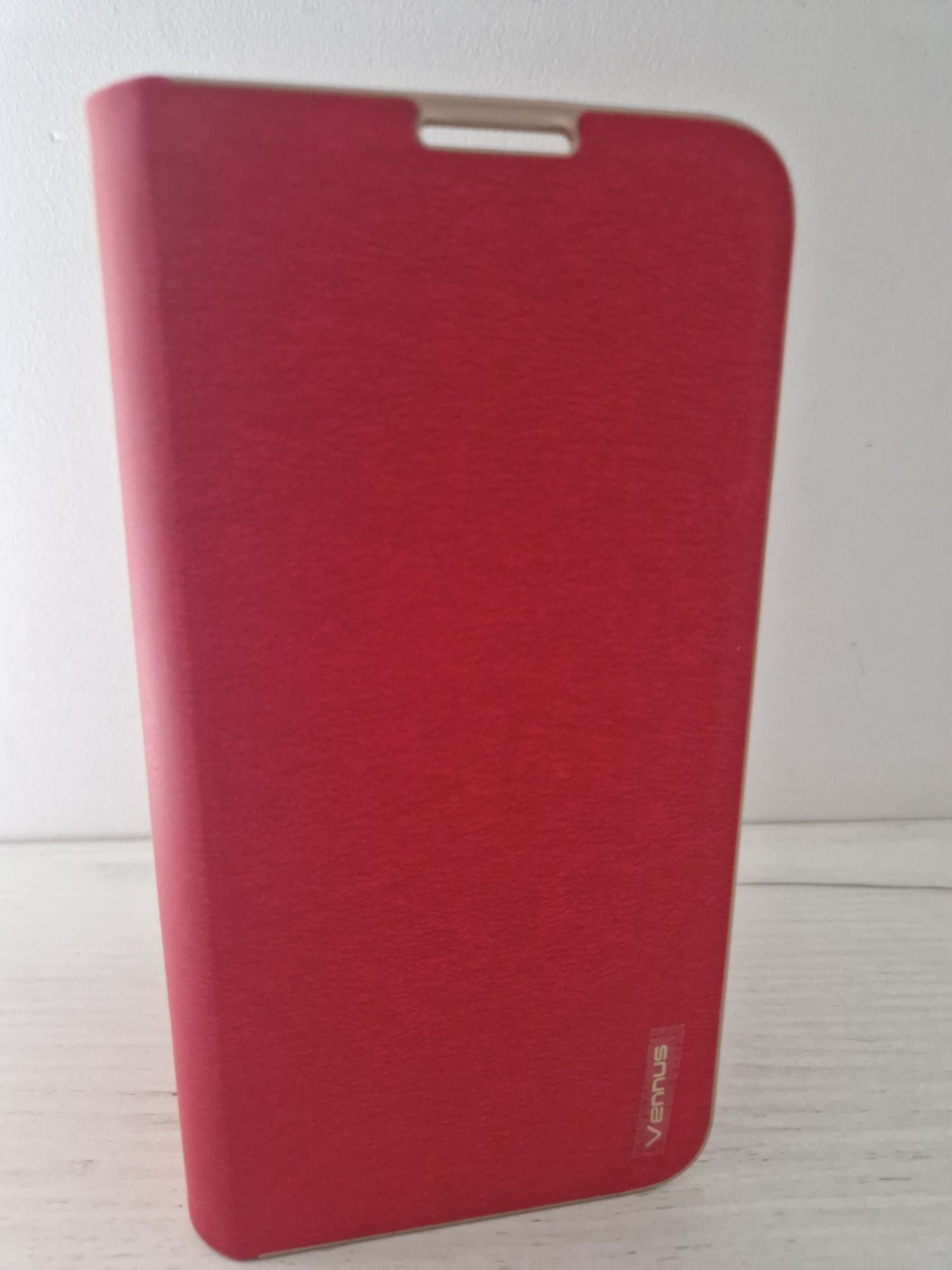 Kabura Vennus Book z ramką do Samsung Galaxy A11/M11 czerwona