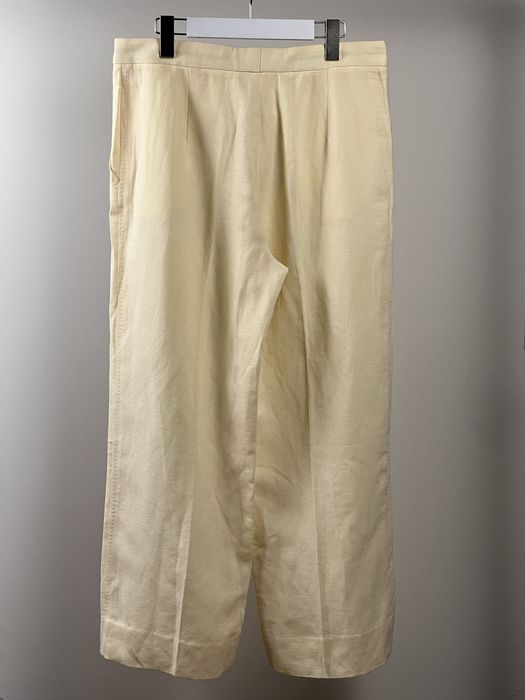 Max mara linen wool pants штани брюки палаццо