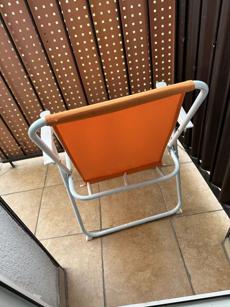 Leżak składany krzesełko rozkladane RETRO
