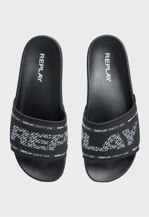 Мужские шлепки тапки Replay