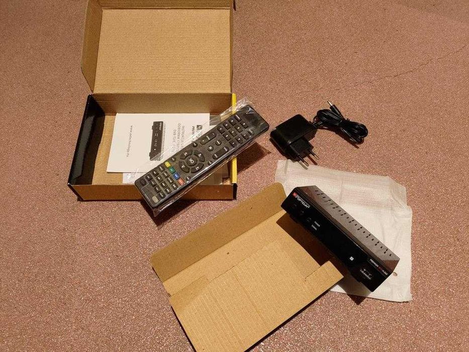 Dekoder TV OPTICUM Premium Box H.265  DVB T2/C