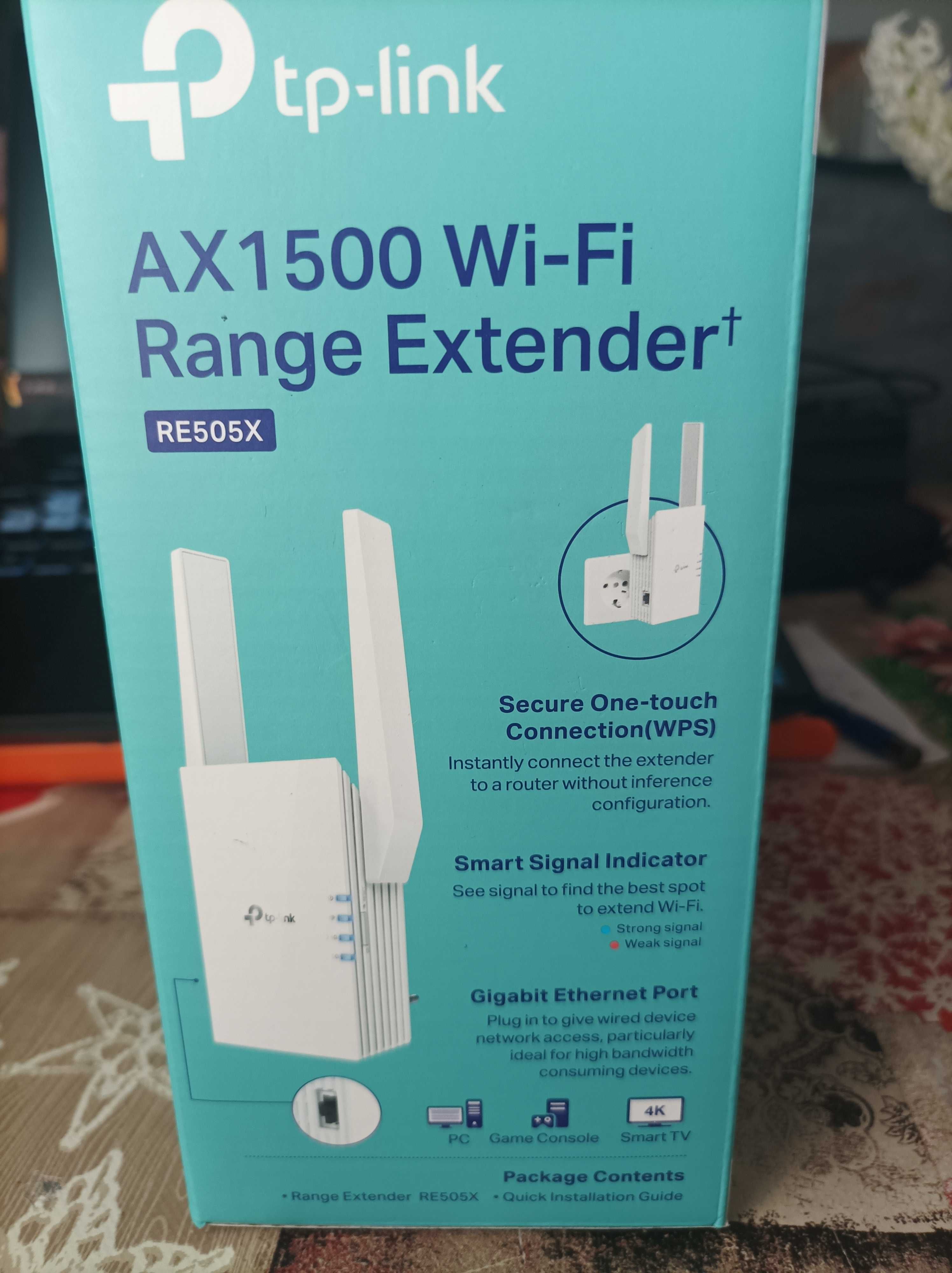 Wzmacniacz sygnału Range Extender wi-fi 6