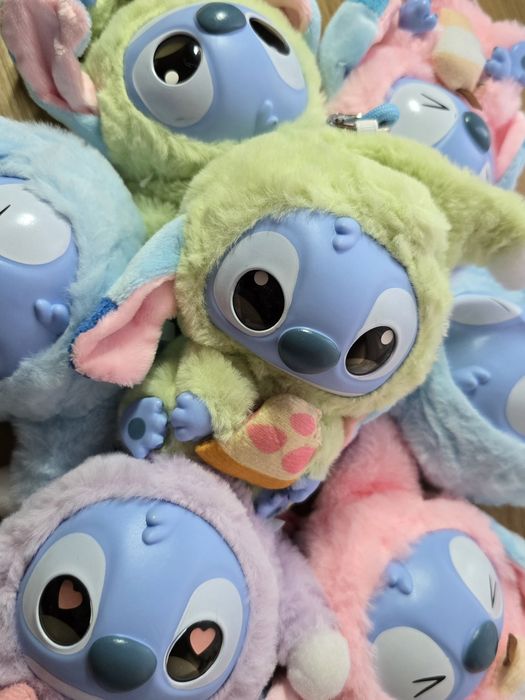 Стич Іграшка-Брелок Лабубу Disney Stitch Eat Something Before Sleep