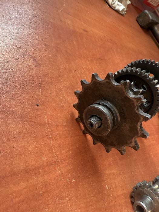 Skrzynia biegów tryby wałki Simson SR2 org DDR komplet wysyłka