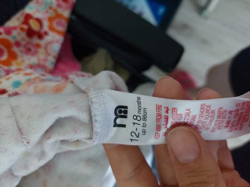 Kolorowy sweterek bluza na zamek rozm. 12 86 dla dziewczynki