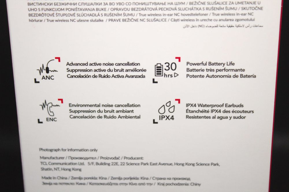 Fones de Ouvido TCL True Wireless Bluetooth - Alta Qualidade