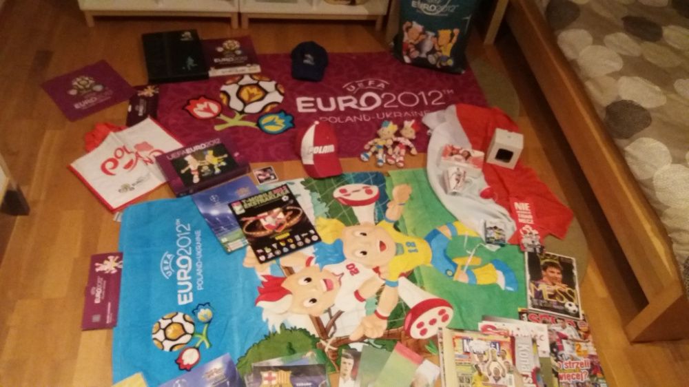 Puzzle EURO 2012 duży ręcznik oryginalne maskotki