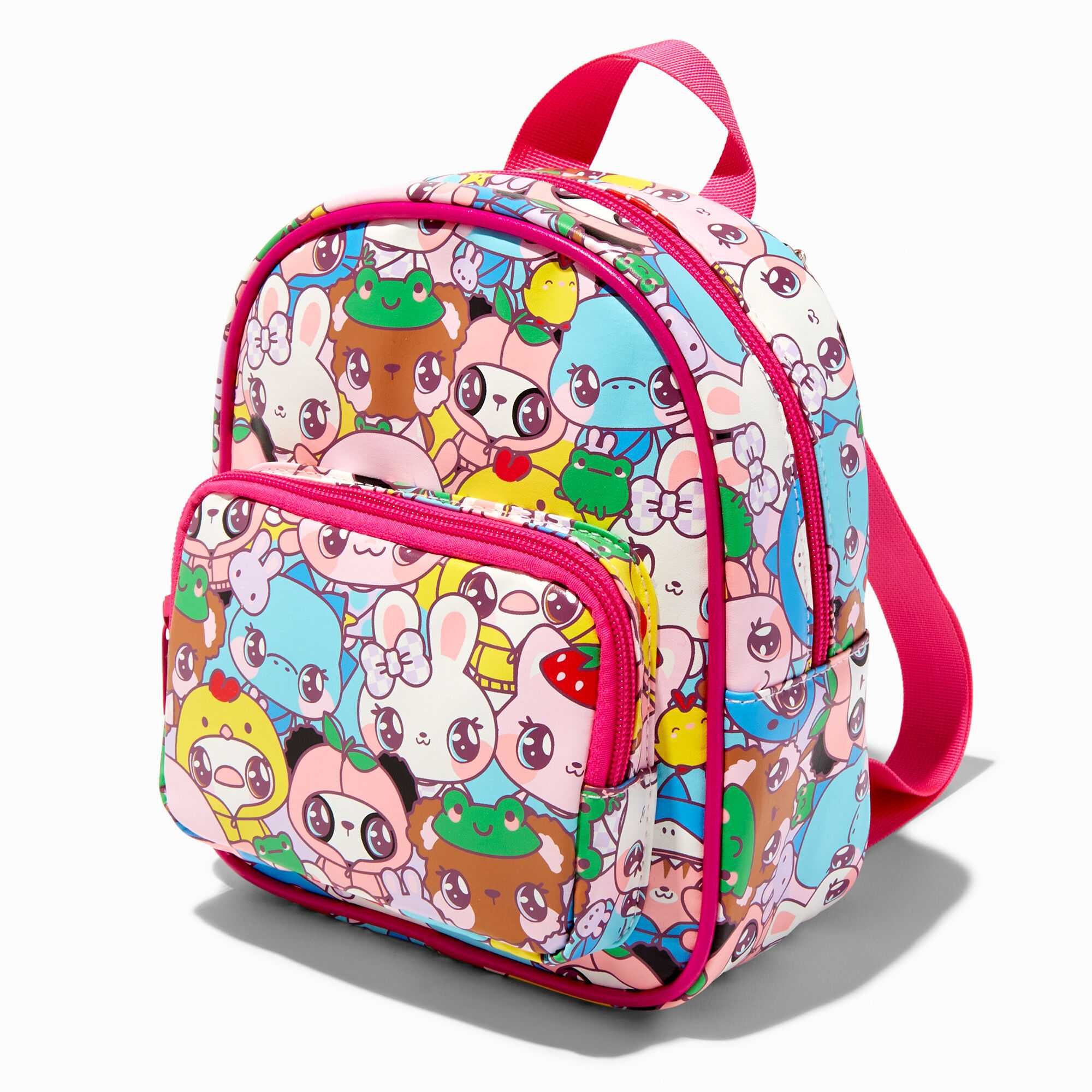 Claire's ZESTAW plecak Chibi Critters Crowd+parasol w donaty pusheen