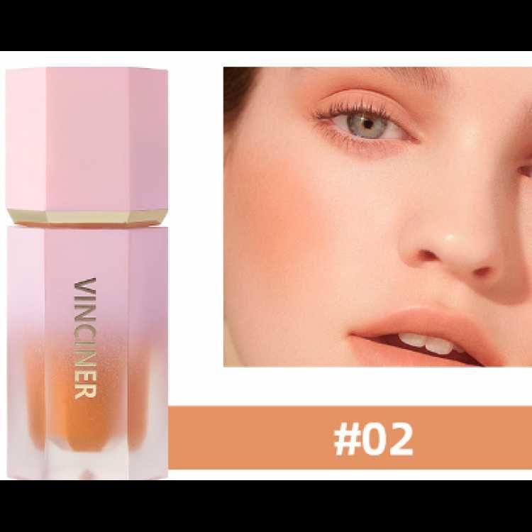 Рідкі рум'яна для обличчя Vinciner Liquid Cheek, різні кольори румяни