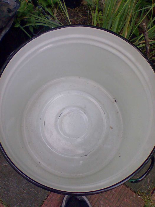 Gar emaliowany garnek kocioł PRL 40 litrów 50 litrów do gotowania