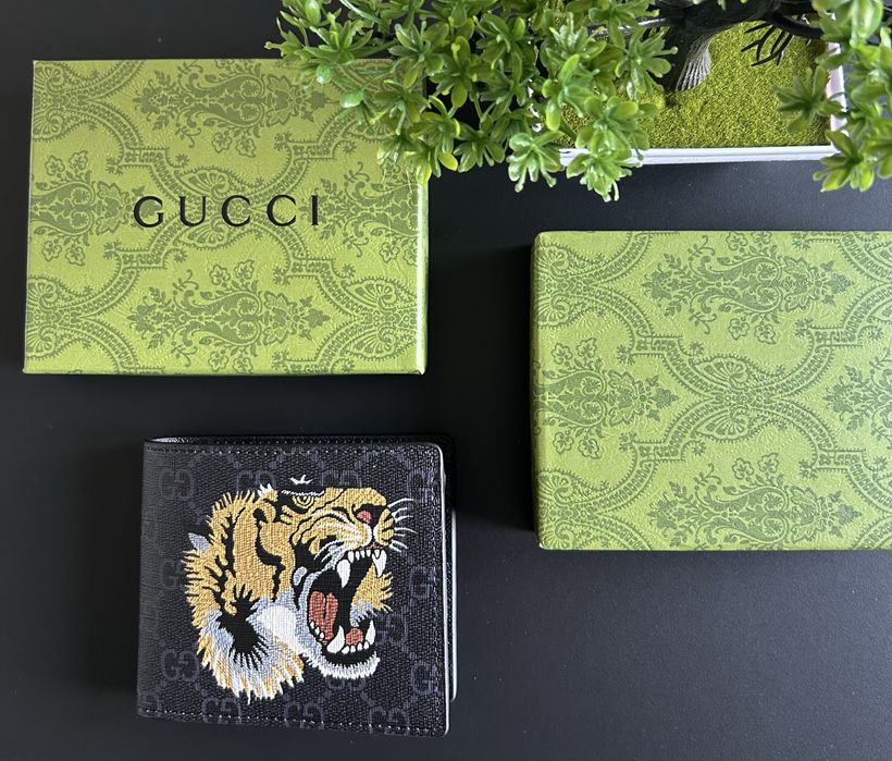 Portfel Gucci luksusowy