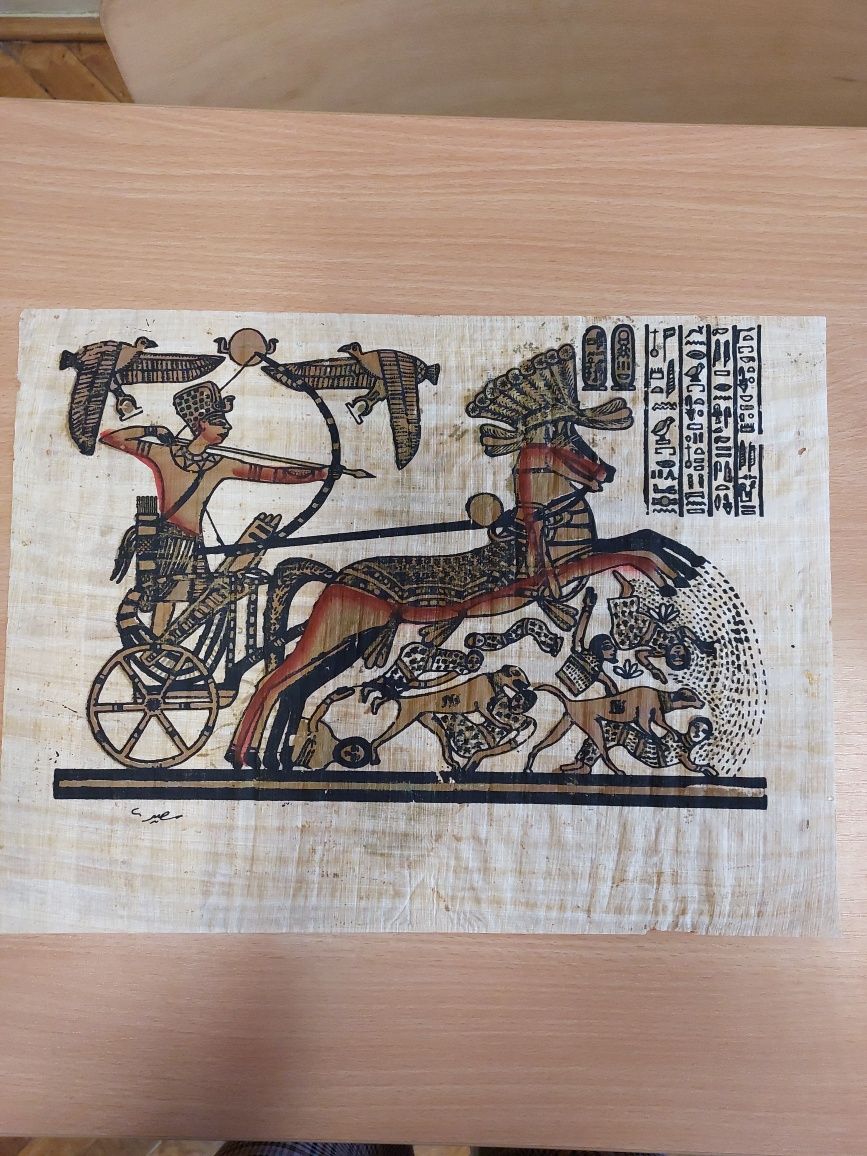 Malowidło na papirusie