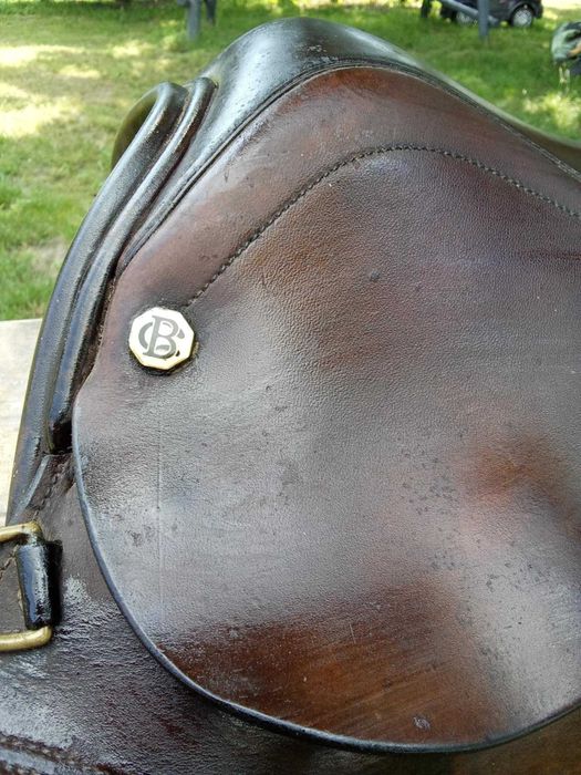 siodło wszechstronne brązowe 18 18,5'' skokowe