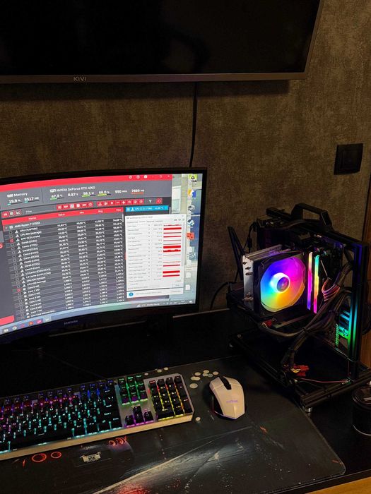 Відеокарта GiGABYTE NVIDIA RTX 4060 8GB Протестована !