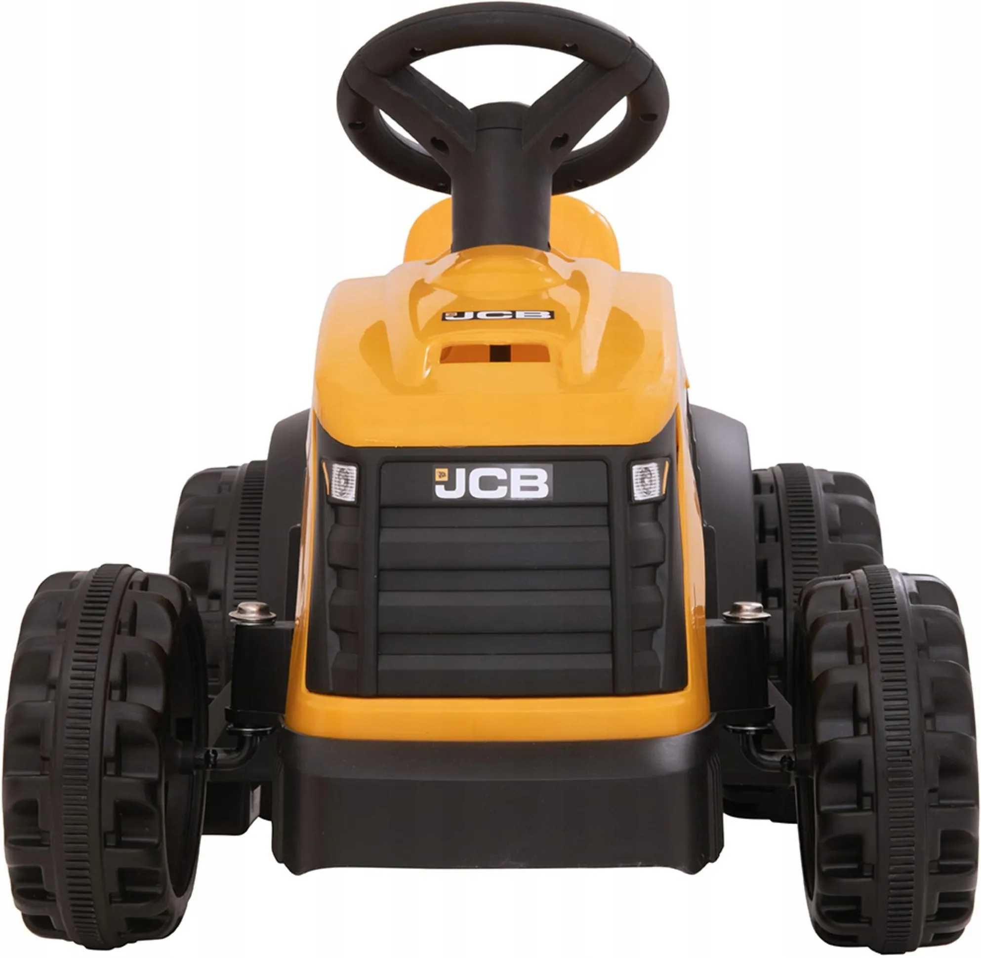 Traktor Auto Na Akumulator Jeździk Elektryczny Autko Przyczepka JCB