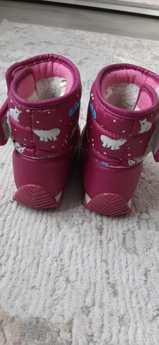 Дутики , ботинки зимні , черевики для дівчинки
