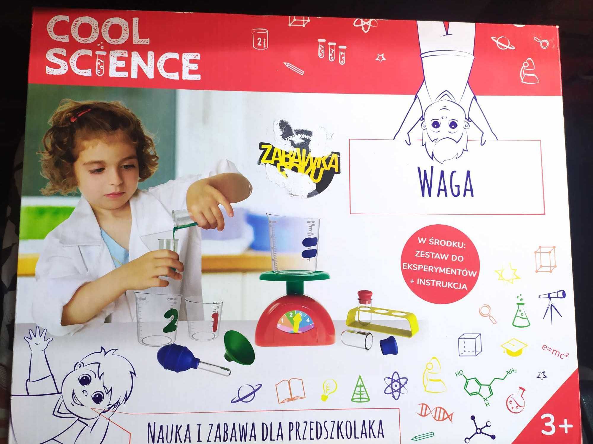 WAGA LABORATORYJNA dla dzieci laboratorium +AKCESORIA TM Toys