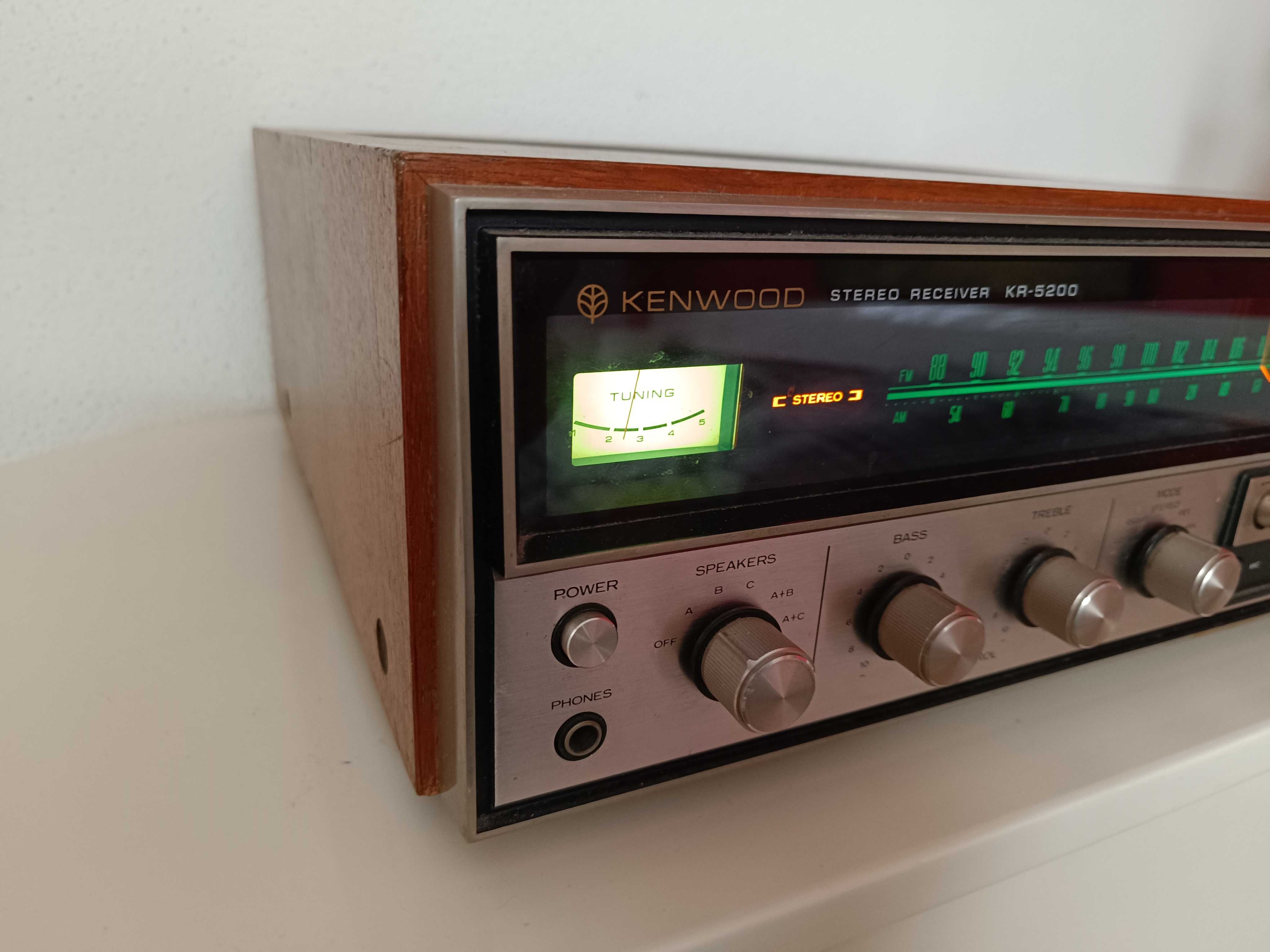 Kenwood KR 5200 stereo amplifier