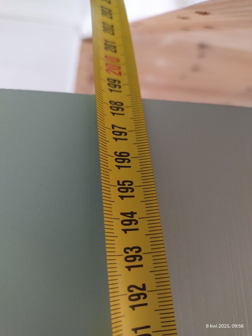 Półka szafka witryna leksvik Ikea litr drewno miętowa