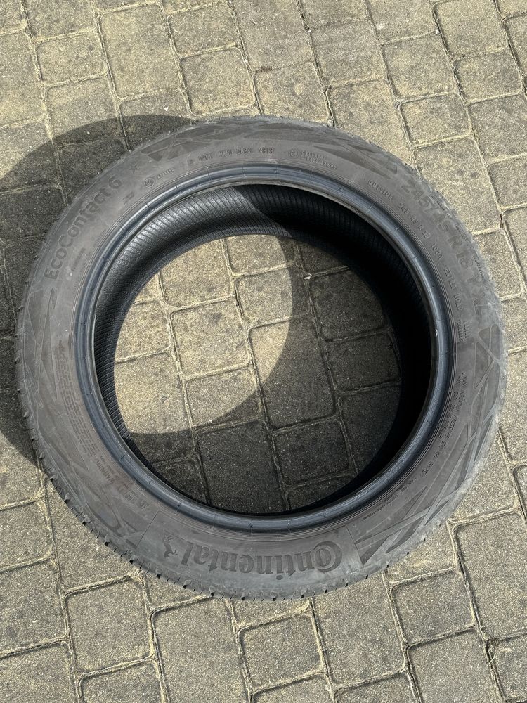 Uzywane opony letnie continental EcoContact 6, 245/45 r18