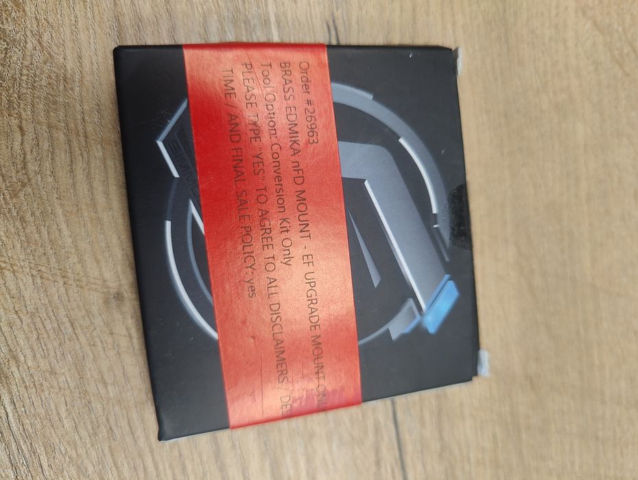 Bagnet nFD EF Simmode BRASS EDMIKA upgrade adapter konwersja mocowanie