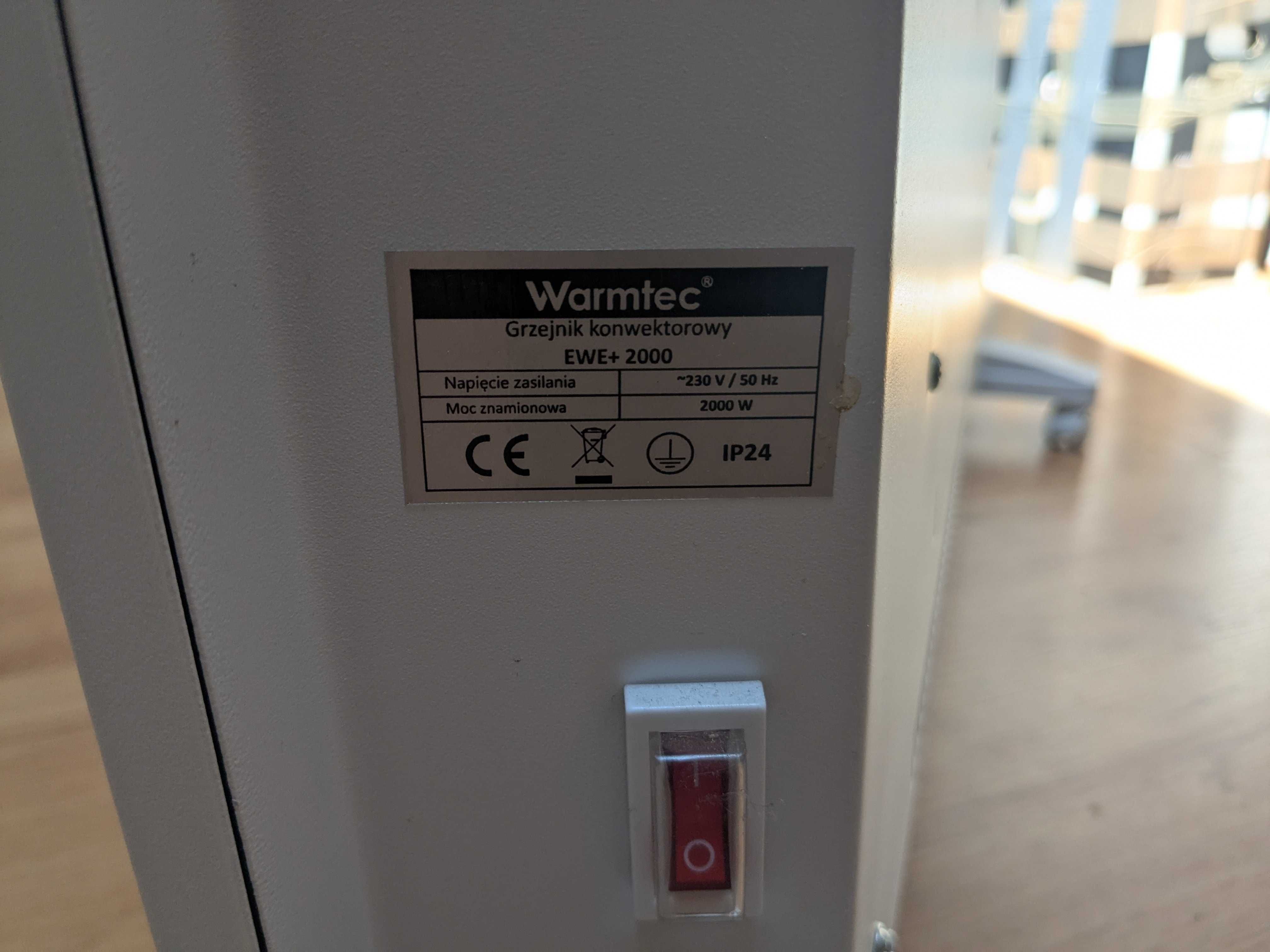 Grzejnik Warmtec EWE+ 2000W + Wi-Fi