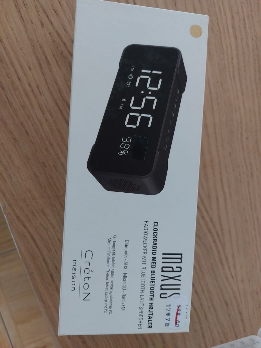 Radio z głośnikiem bluetooth