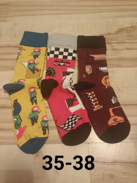 Nowe skarperki rozmiar 35-38 3-pak