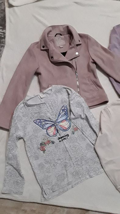 Bluzki i bluzy 4 szt  H&M, Zara i inne r. 134/140