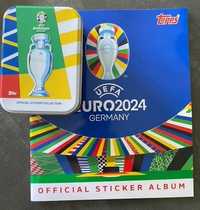 Album na naklejki + Puszka EURO 2024 Topps UEFA