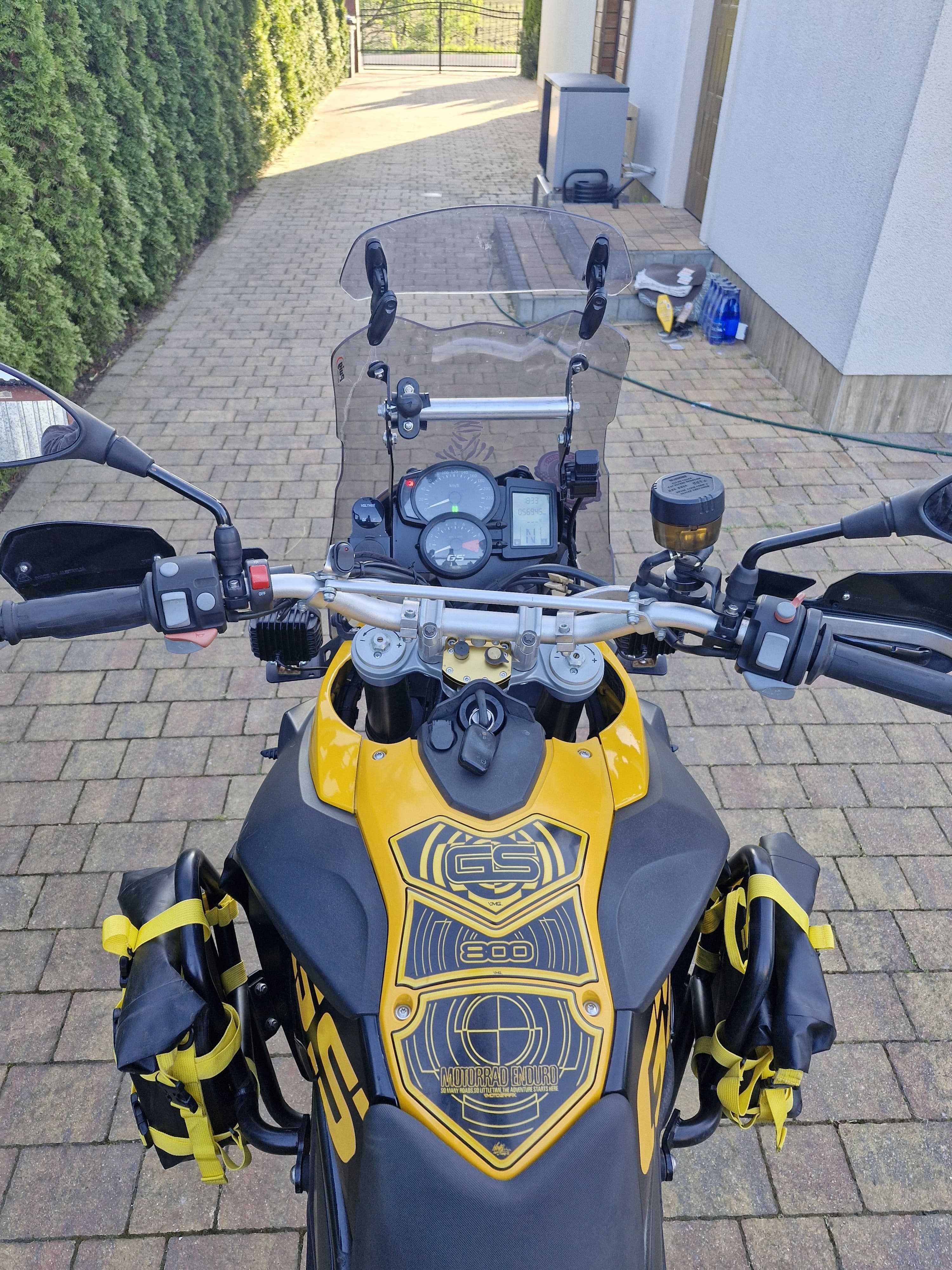 BMW F800GS 2009 r. 57 tys.km KUFRY