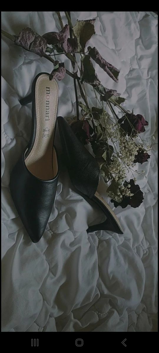 Buty na obcasie bez pięty