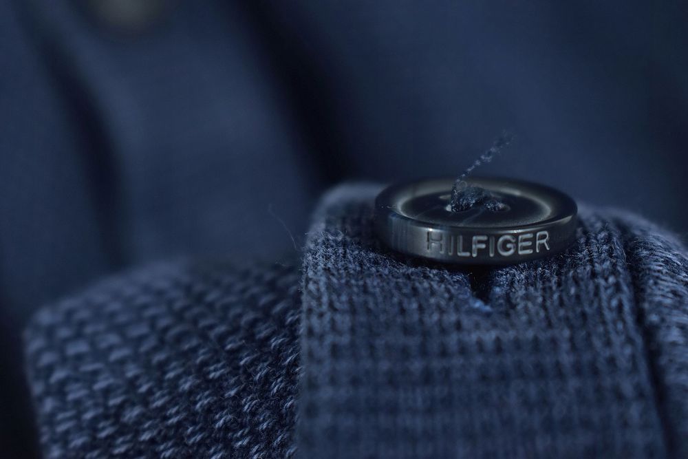 Tommy Hilfiger Bawełniany Rozpinany Sweter Xxl