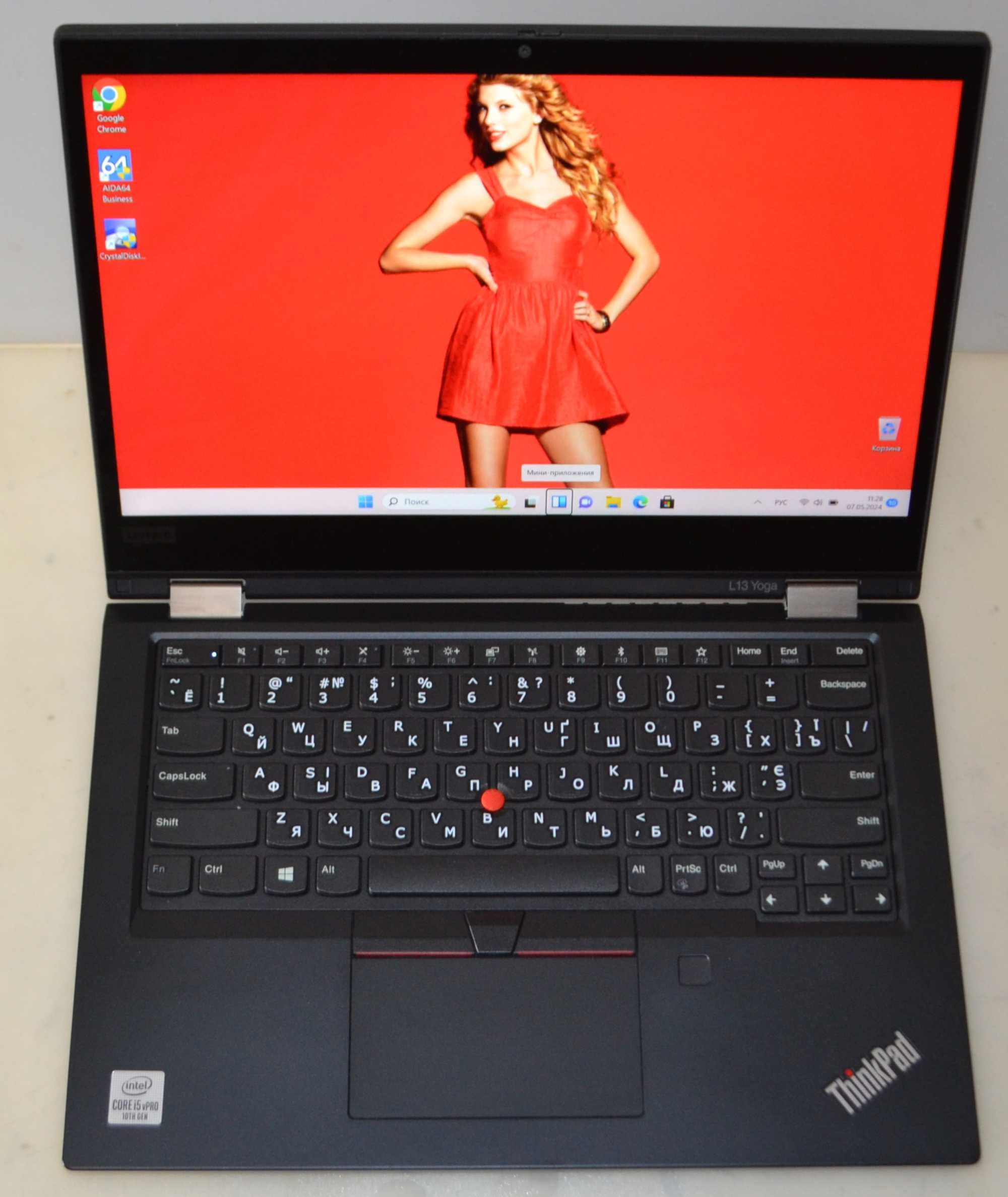 Lenovo ThinkPad L13 Yoga \ 13.3" FHD IPS \ i5-10310U \ 16Gb\ SSD 512Gb