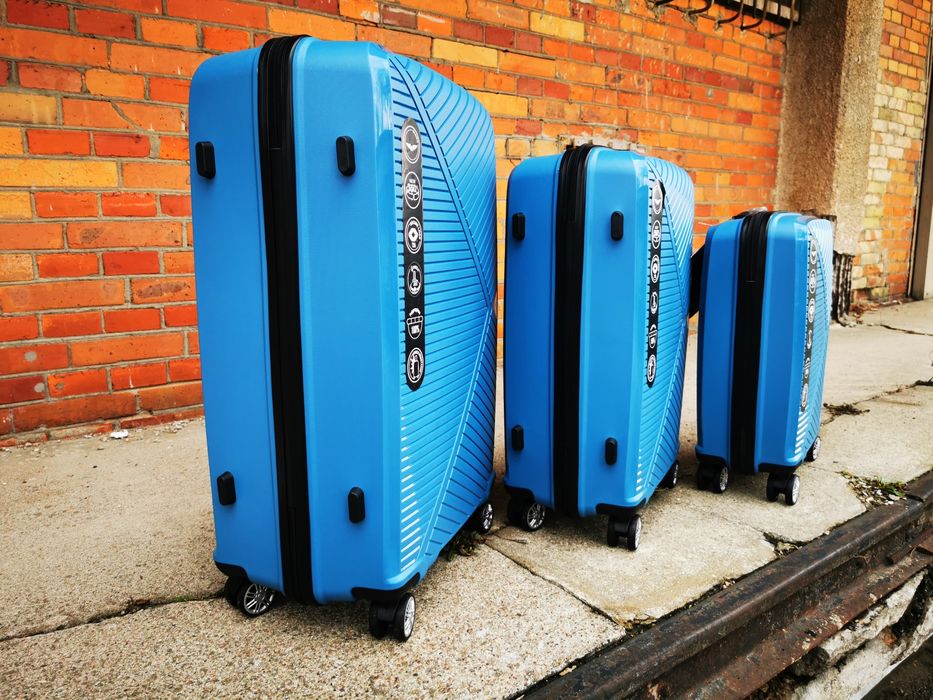 Zestaw walizek podróżnych Wings L, M, S. NOWE