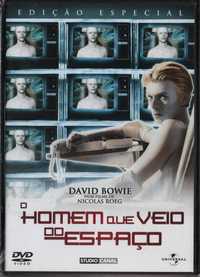 Dvd O Homem Que Veio do Espaço - ficção científica -David Bowie-extras