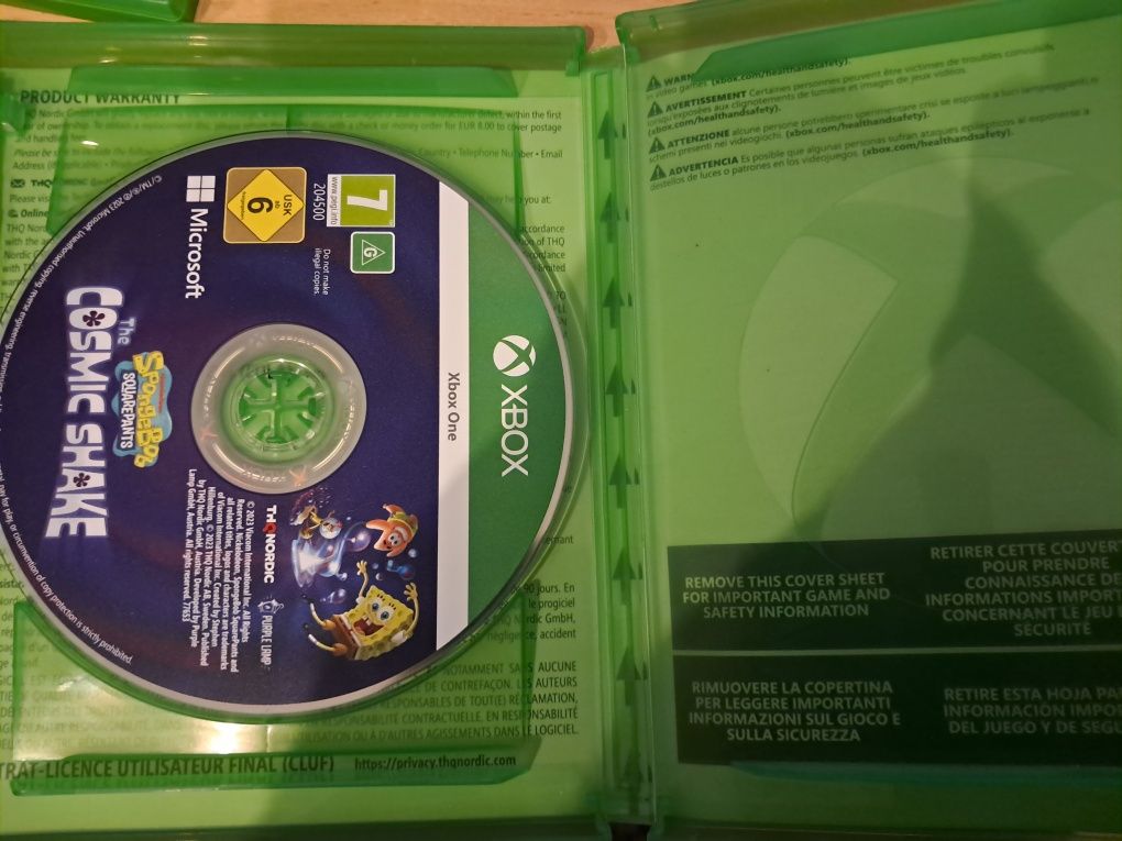 Gra xbox one Spongebob Cosnic Shake