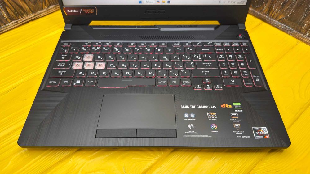 Потужний Ігровий Ноутбук Asus Tuf F15 FA506NF /Ryzen 5 7535HS/RTX 2050