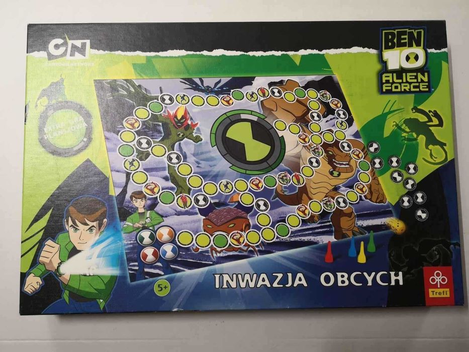 Gra planszowa BEN10 inwazja obcych