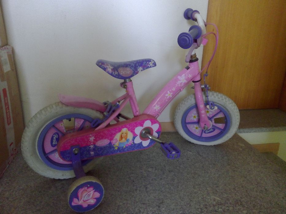 Bicicletas menina Barbie cabide sapatilhas adidas Tiffosi Tommy Sonic