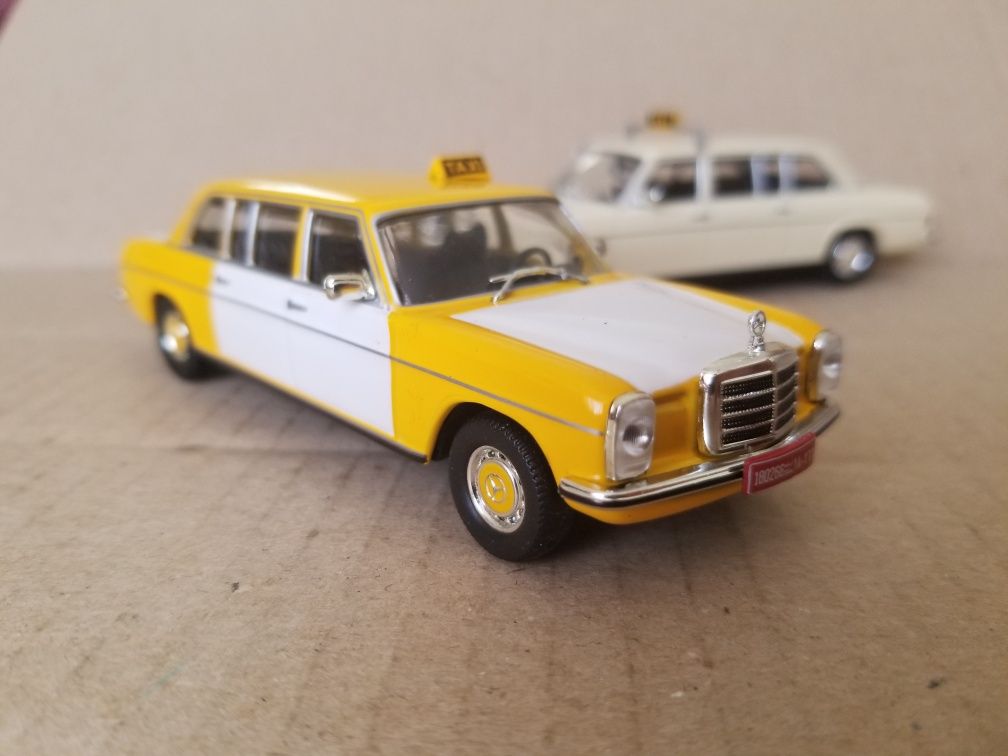 Машинки Mercedes W115, Fiat 125P Jamnik 1:43