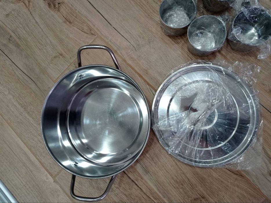 Набор посуды из нержавейки