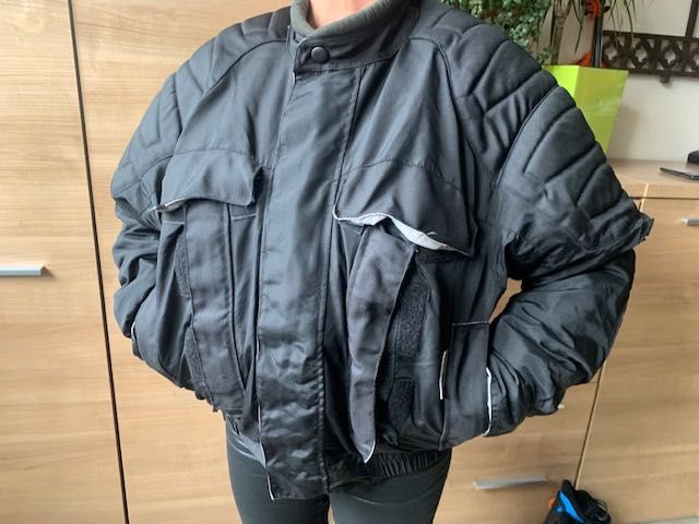 Kurtka motocyklowa KAWASAKI S 46 Scotchlite 3M NOWA podpinka