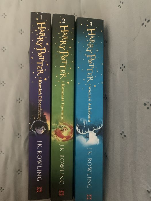 Harry Potter cz 1, 2, 3