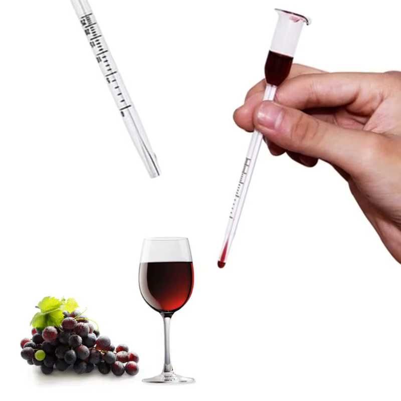 Medidor de teor álcool, vinho , mosto, água-ardente etc