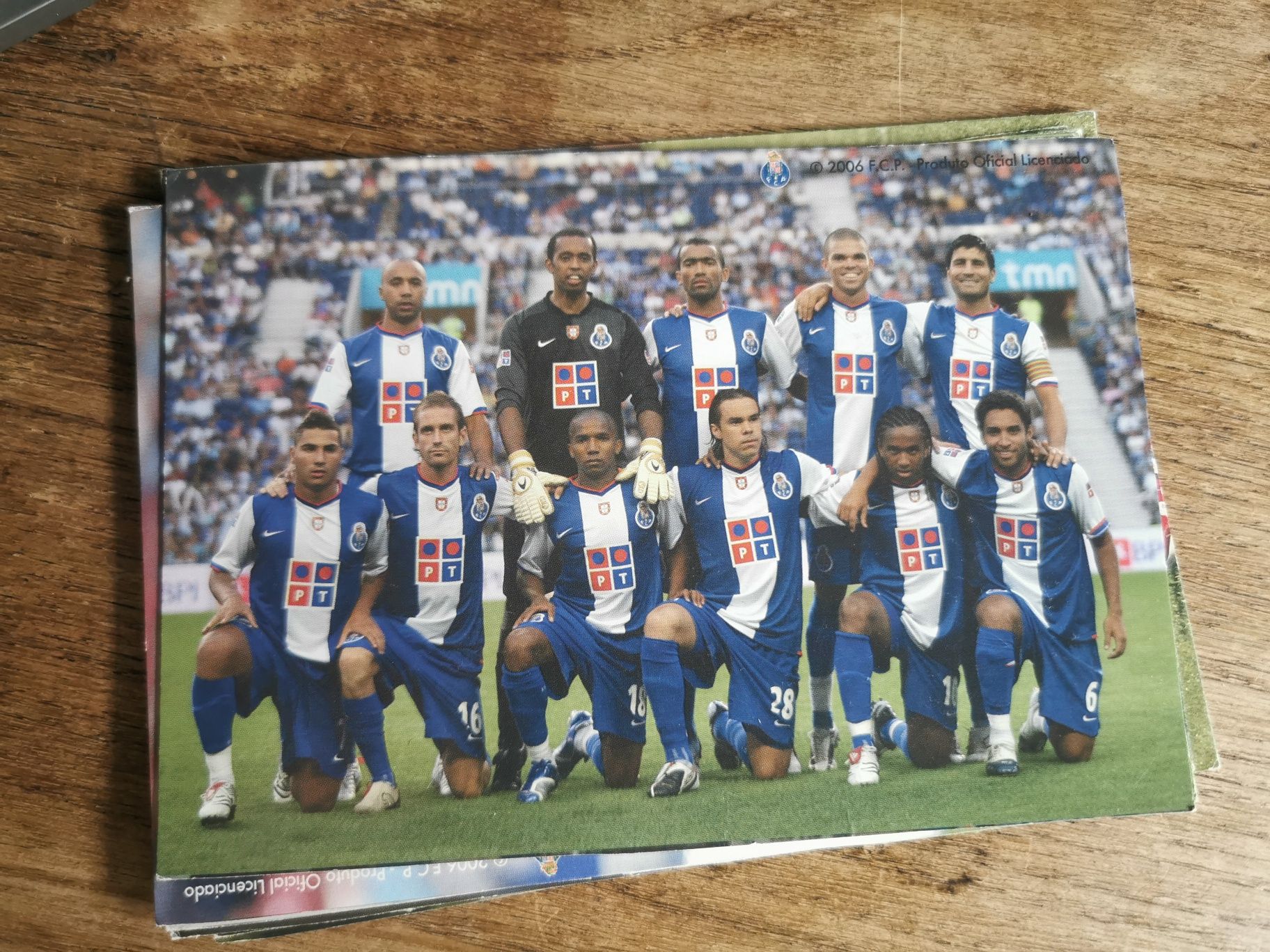 Pack FC Porto 2006 | Postais, Cartas e Tazos Holograma