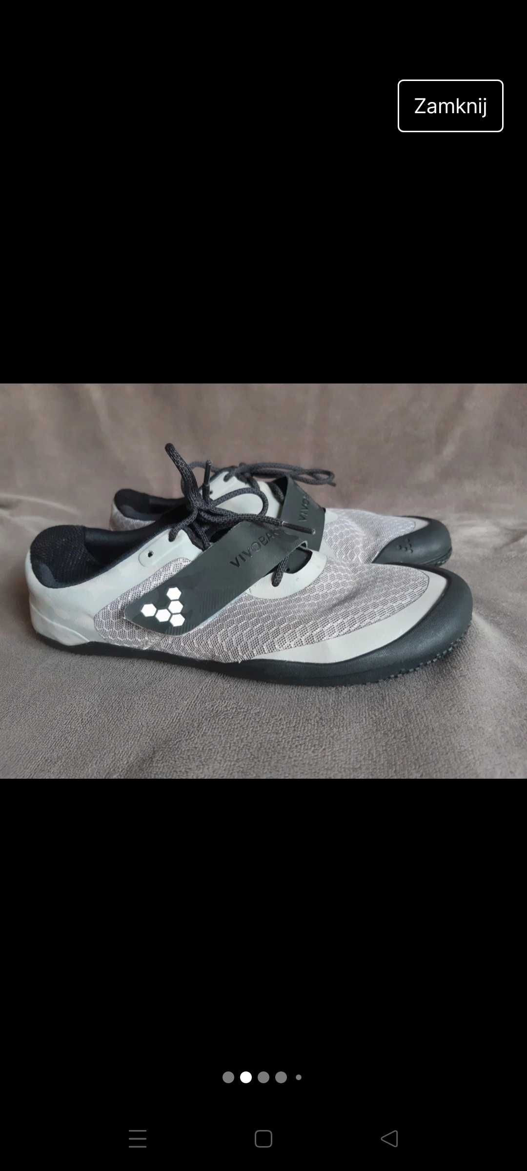Buty do biegania sportowe ideał vivobarefoot motus